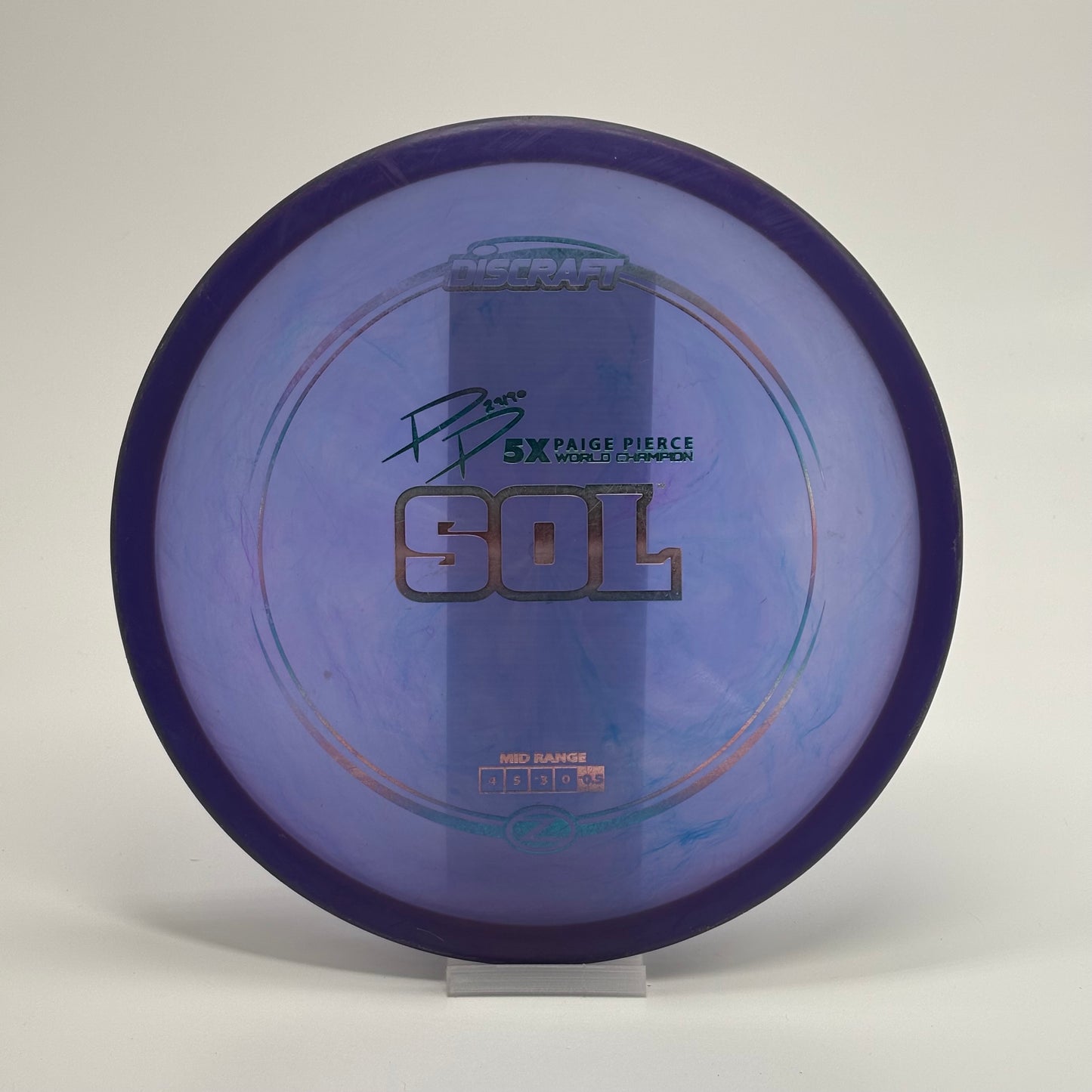 Discraft Sol | Z | Paige Pierce 5x World Champion
