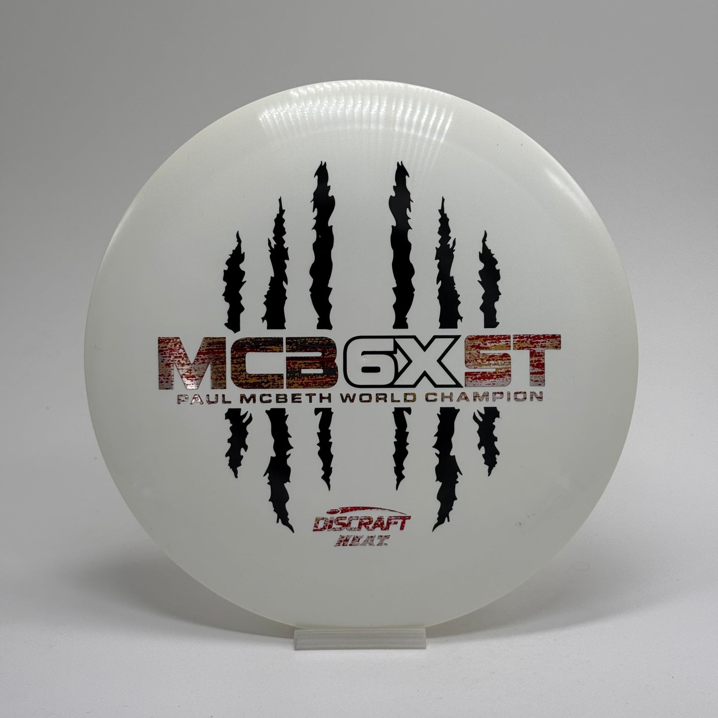 Used | Discraft Heat | ESP | MCB6XST Paul McBeth 6x World Champion 6 Claw