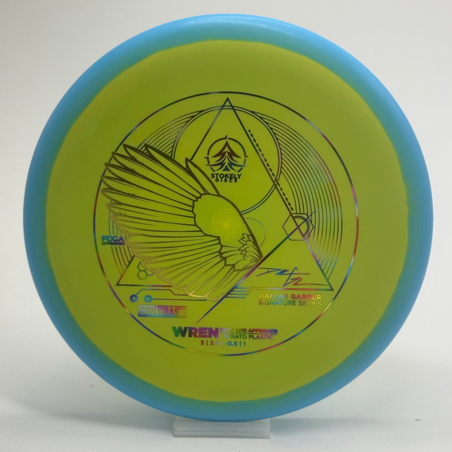 Stokely Discs Wren | Contrast Strato | 2026 Dallas Garber Signature Series