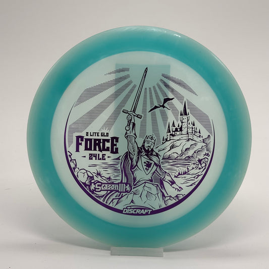 Discraft Force | Z Lite Glo | Ledgestone 2024 Edition