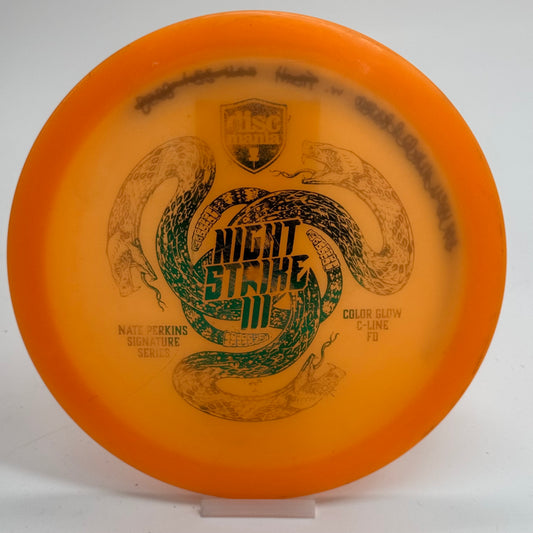 Discmania Night Strike 3 | Color Glow C-Line | Nate Perkins Signature Series FD | Innova OOP