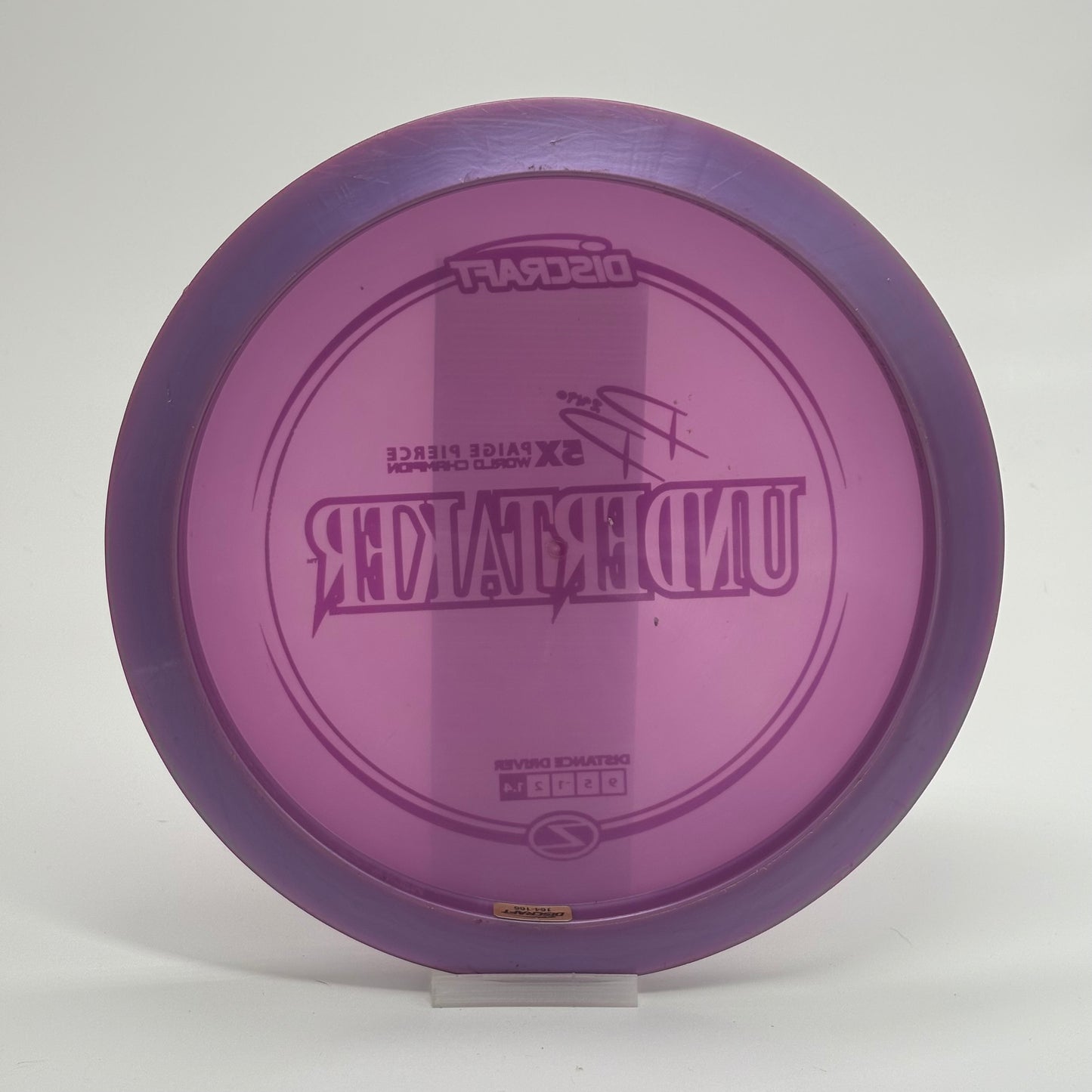 Discraft Undertaker | Z | Paige Pierce 5x World Champion