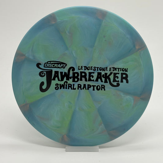 Used | Discraft Raptor | Jawbreaker Swirl | Ledgestone Edition