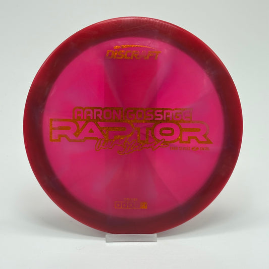 Used | Discraft Raptor | Z Swirl | 2025 Aaron Gossage Tour Series