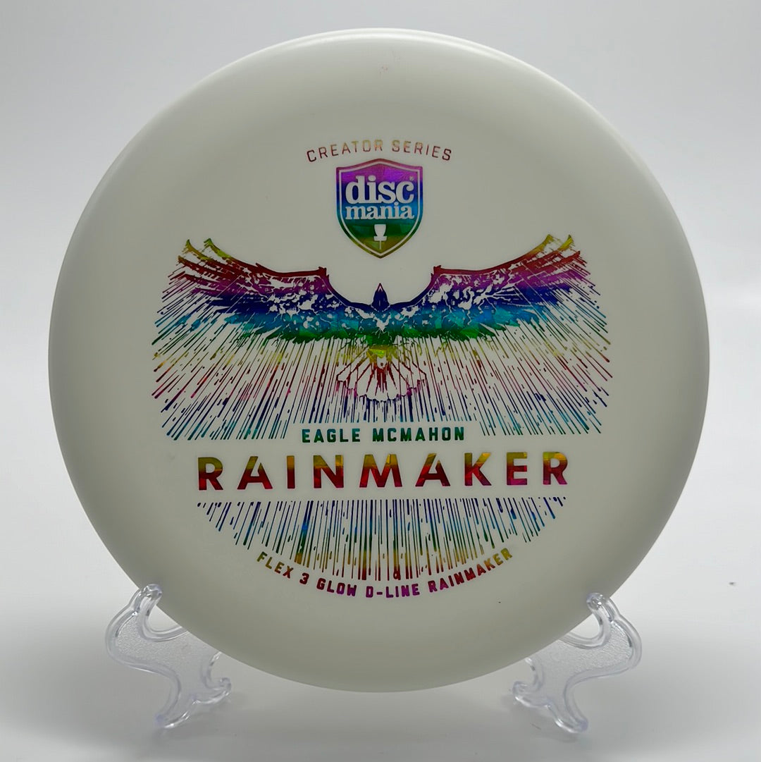 Discmania Rainmaker | Eagle McMahon Creator Series Flex 3 Glow D-Line Rainmaker