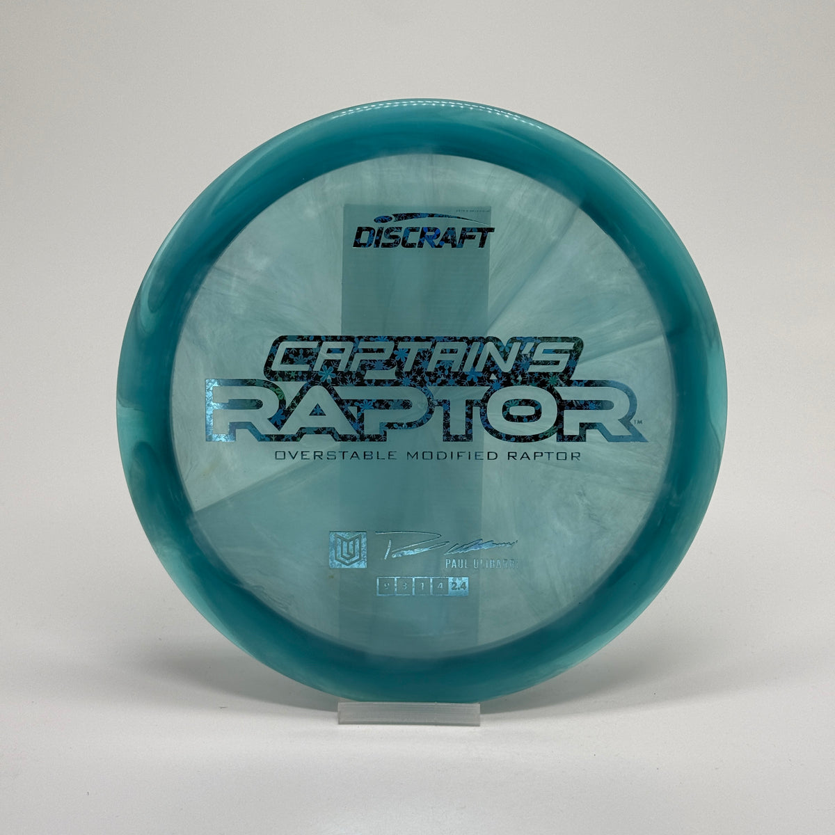 Used | Discraft Captain's Raptor | Z Swirl | 2025 Paul Ulibarri Line