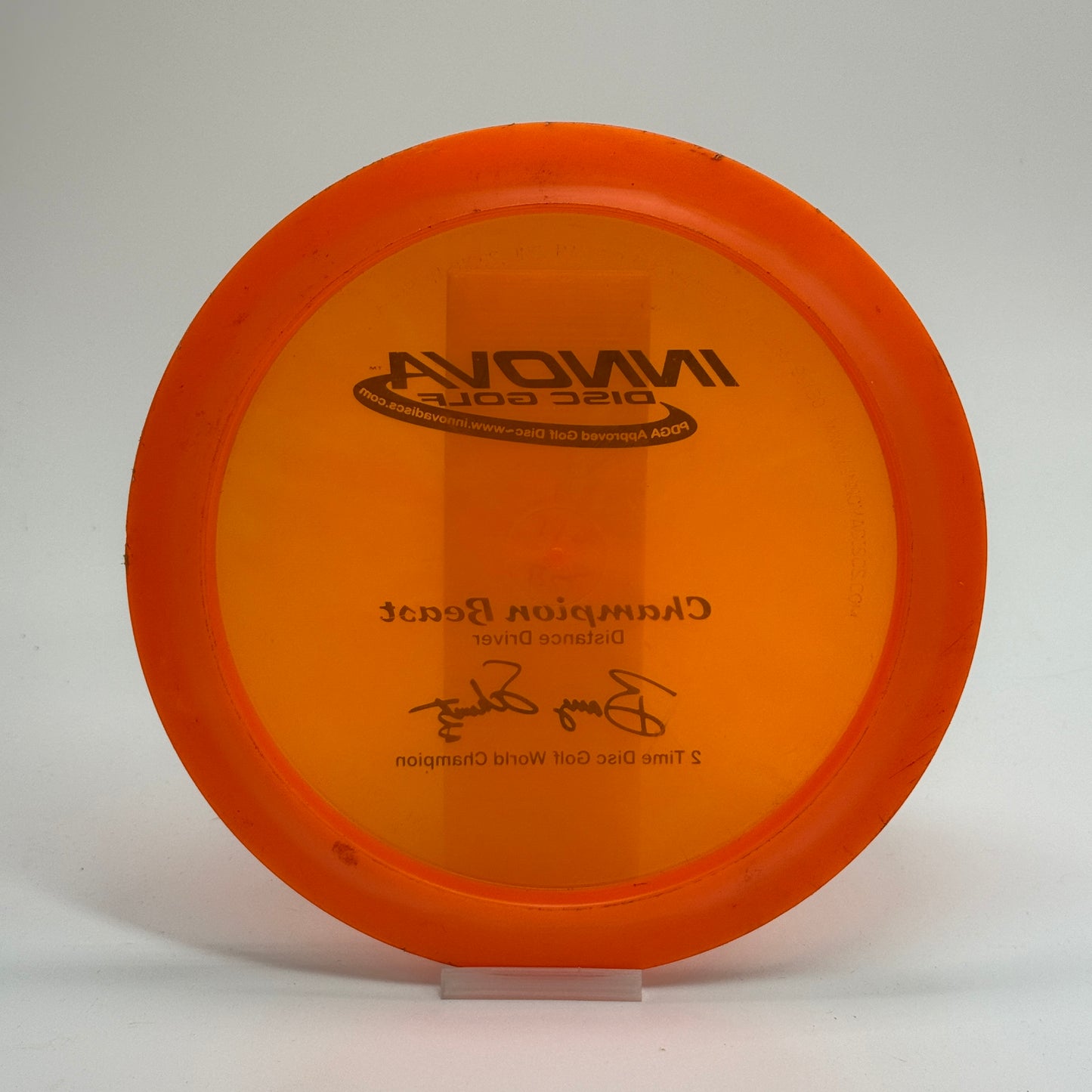 Used | Innova Beast | Champion | Barry Schultz 2x World Champion | PFN Patent