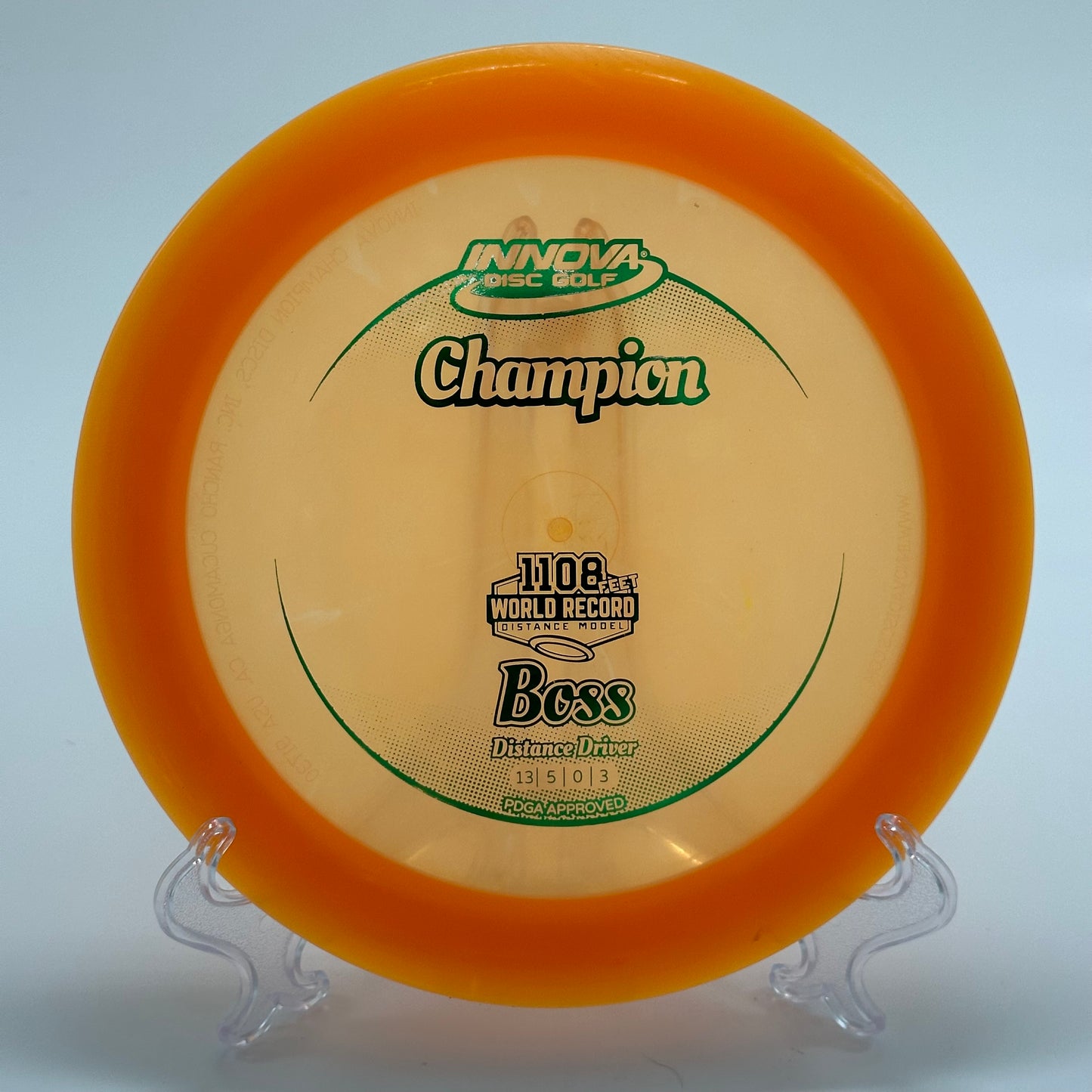 Innova Boss | Champion David Wiggins 1108 Feet World Record Distance