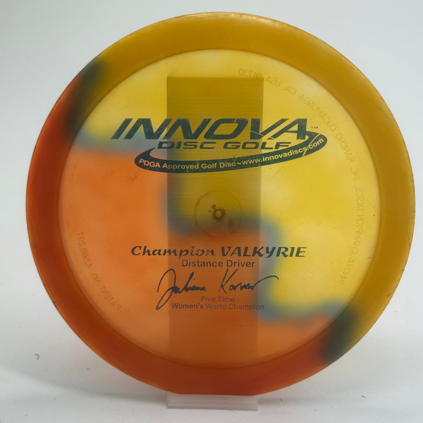 Innova Valkyrie | I-Dye Champion | Juliana Korver 5x World Champion | PFN Patent