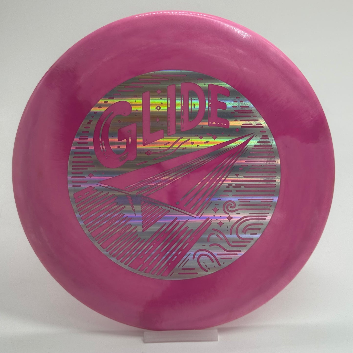 Discraft Glide | ESP | Paper Airplane Stamp
