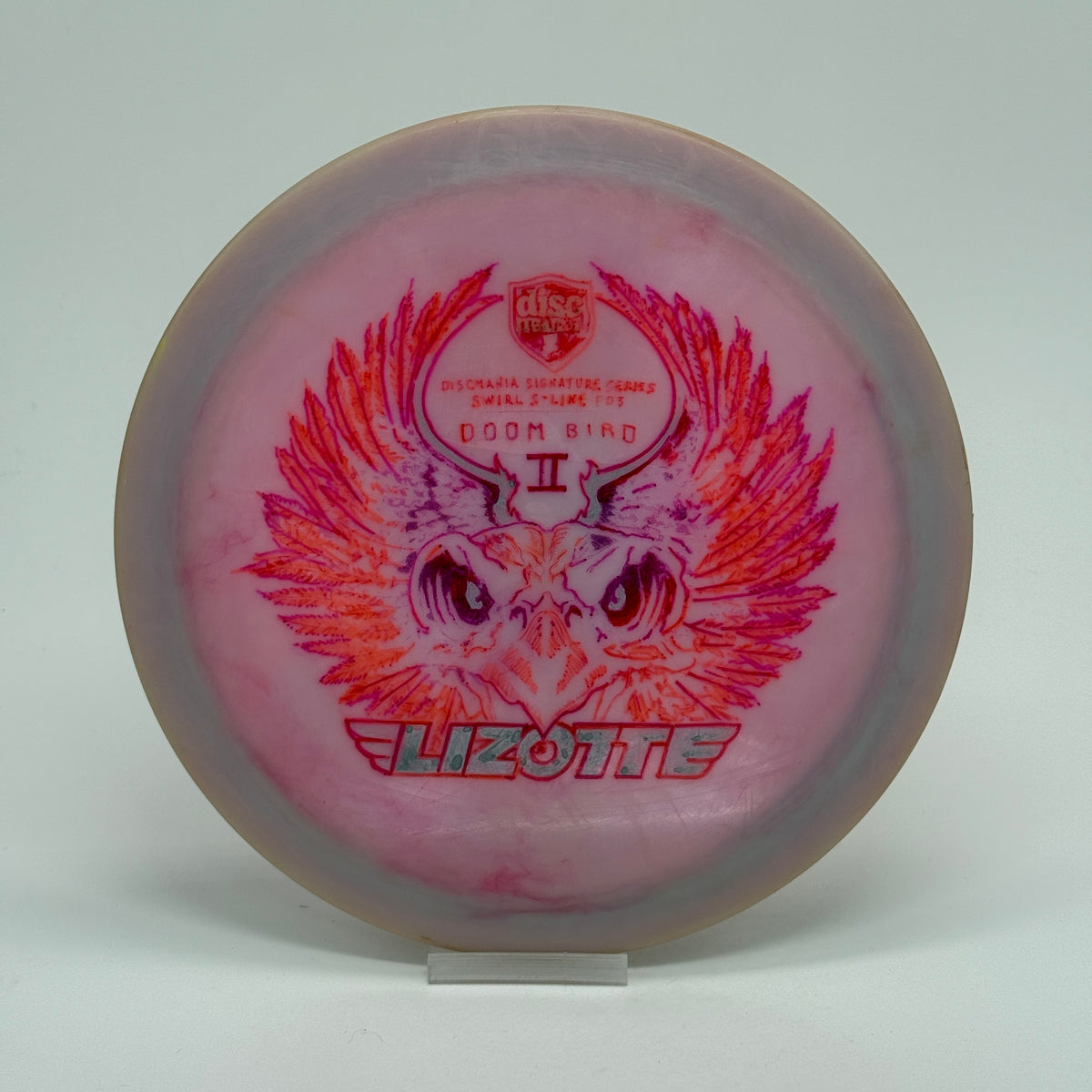 Used | Discmania Doom Bird 2 | Swirly S-Line | Simon Lizotte Signature Series FD3 | Innova OOP