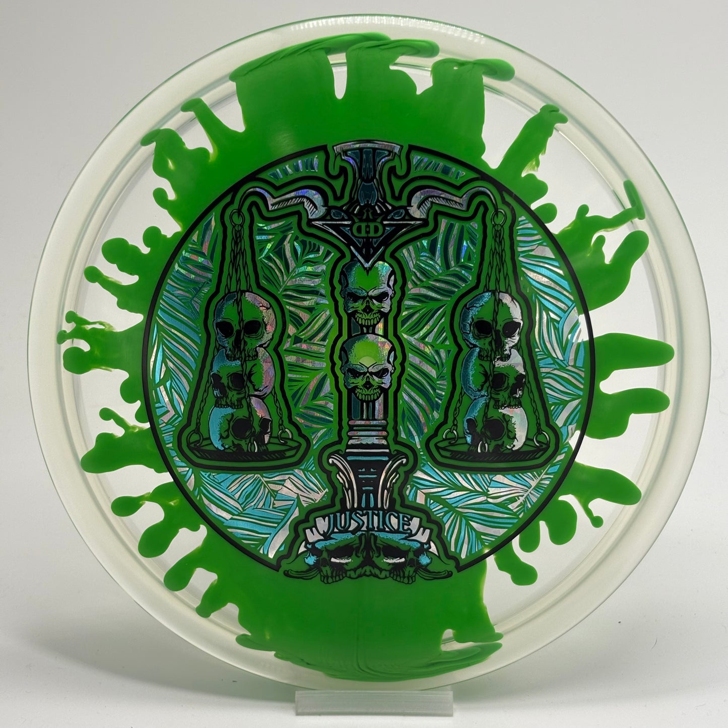 Used | Dynamic Discs Justice | Lucid Ice Spladder | Scales of Justice 10 Years Anniversary