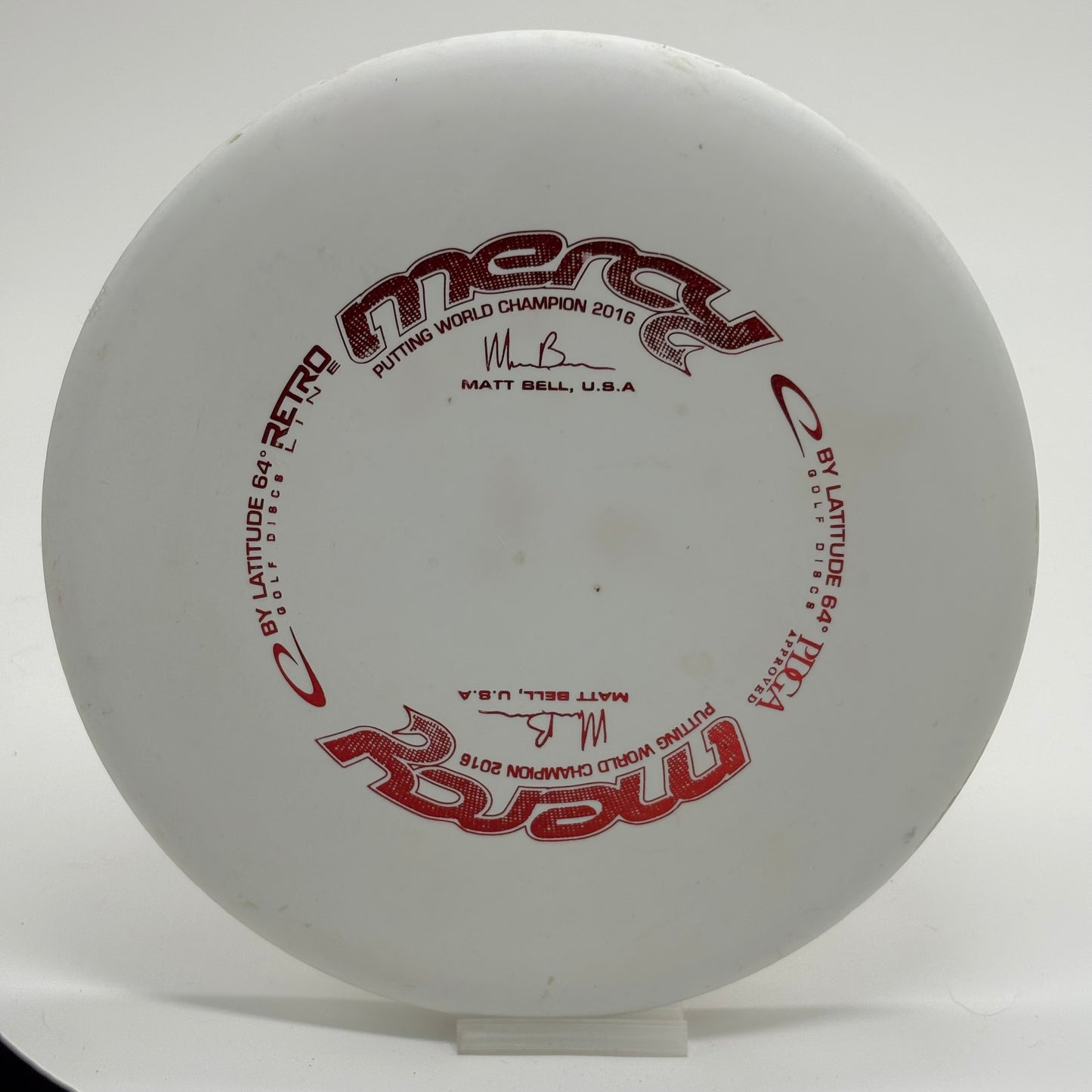 Latitude 64 Mercy | Retro Line | Matt Bell 2016 Putting World Champion