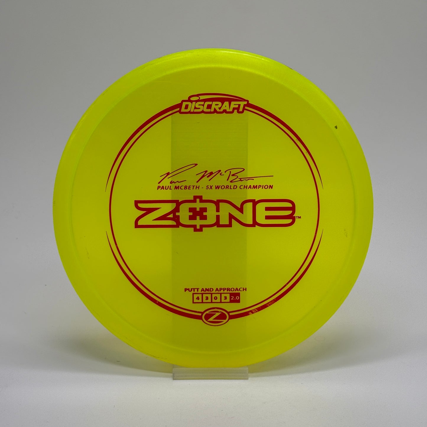 Used | Discraft Zone | Z | Paul McBeth 5x World Champion
