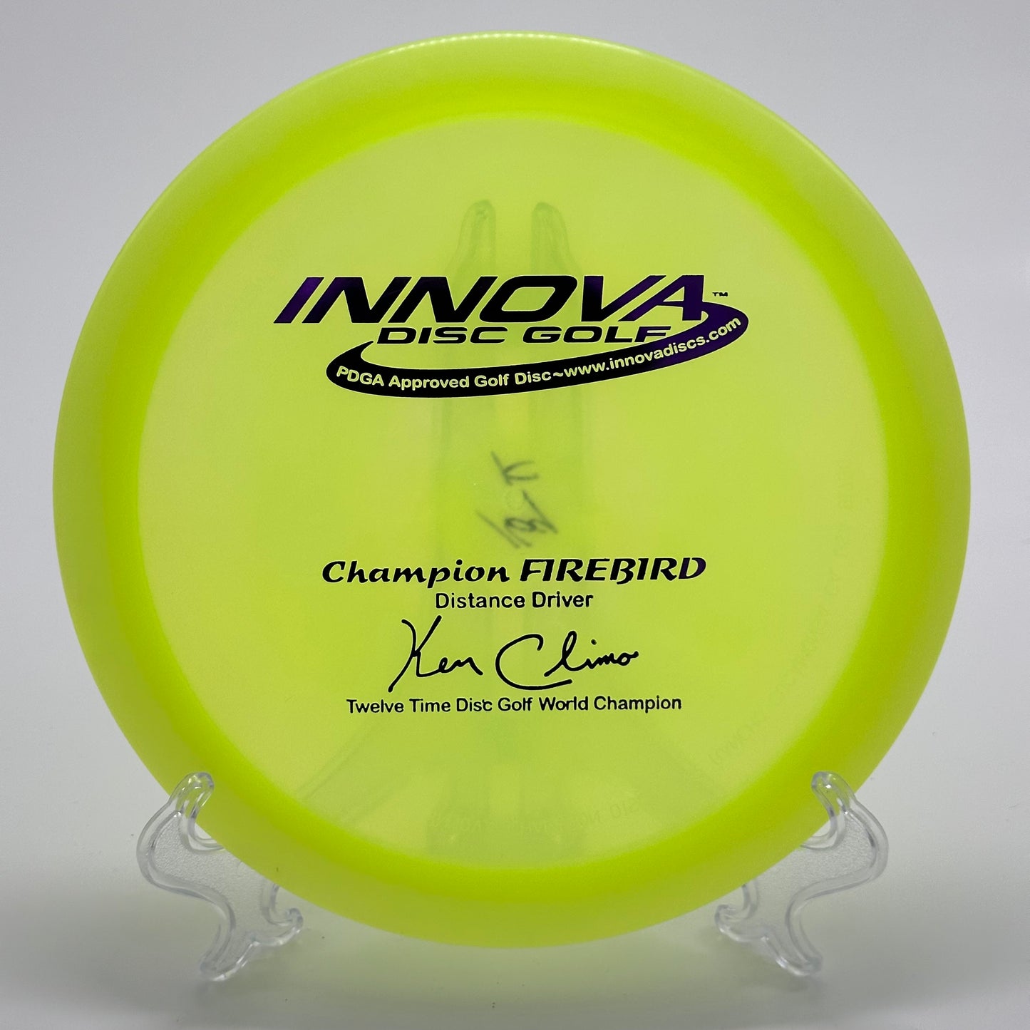 Innova Firebird | Champion 12x Ken Climo Twelve Time World Champion PFN