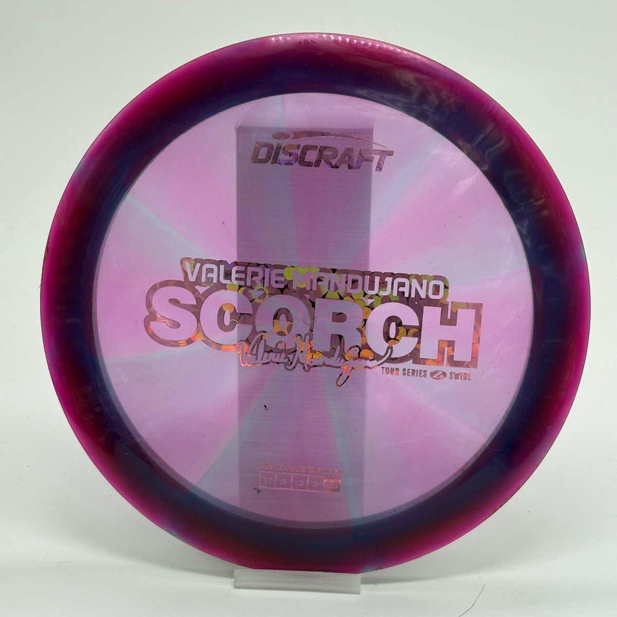 Used | Discraft Scorch | Z Swirl | Valerie Mandujano 2025 Tour Series