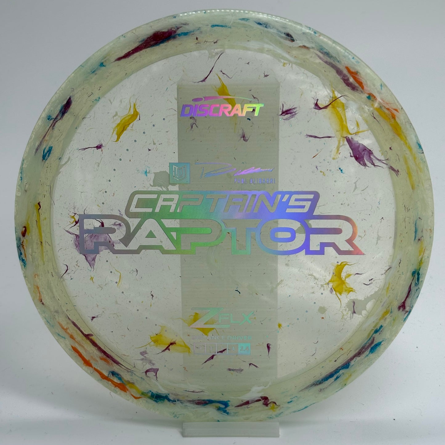 Discraft Captain's Raptor | Jawbreaker Z FLX | 2024 Paul Ulibarri Tour Series