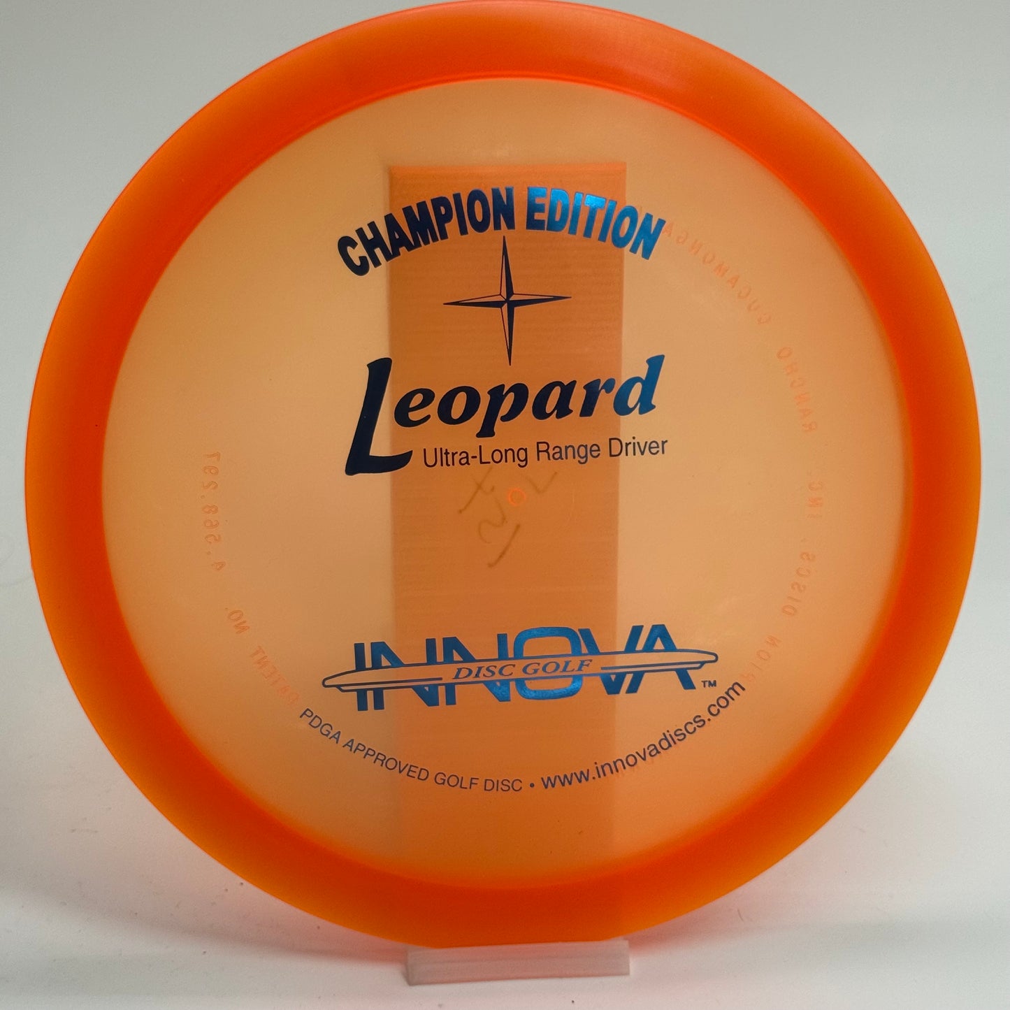 Innova Leopard | Gummy CE Champion Edition | PFN Patent