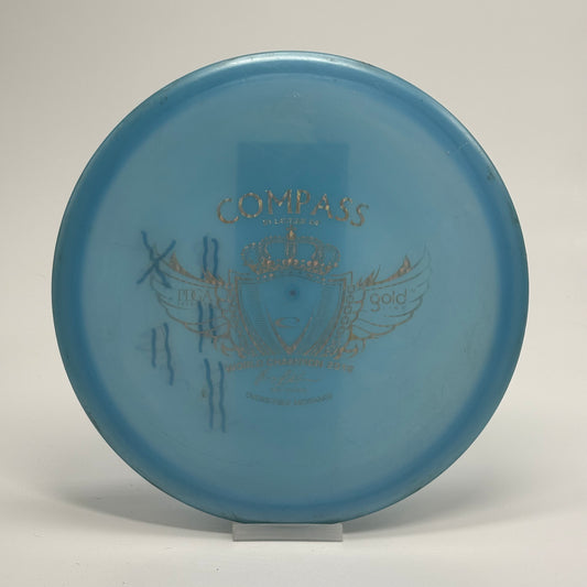 Latitude 64 Compass | Gold Line | Ricky Wysocki 2016 World Champion | Large Crest PFN