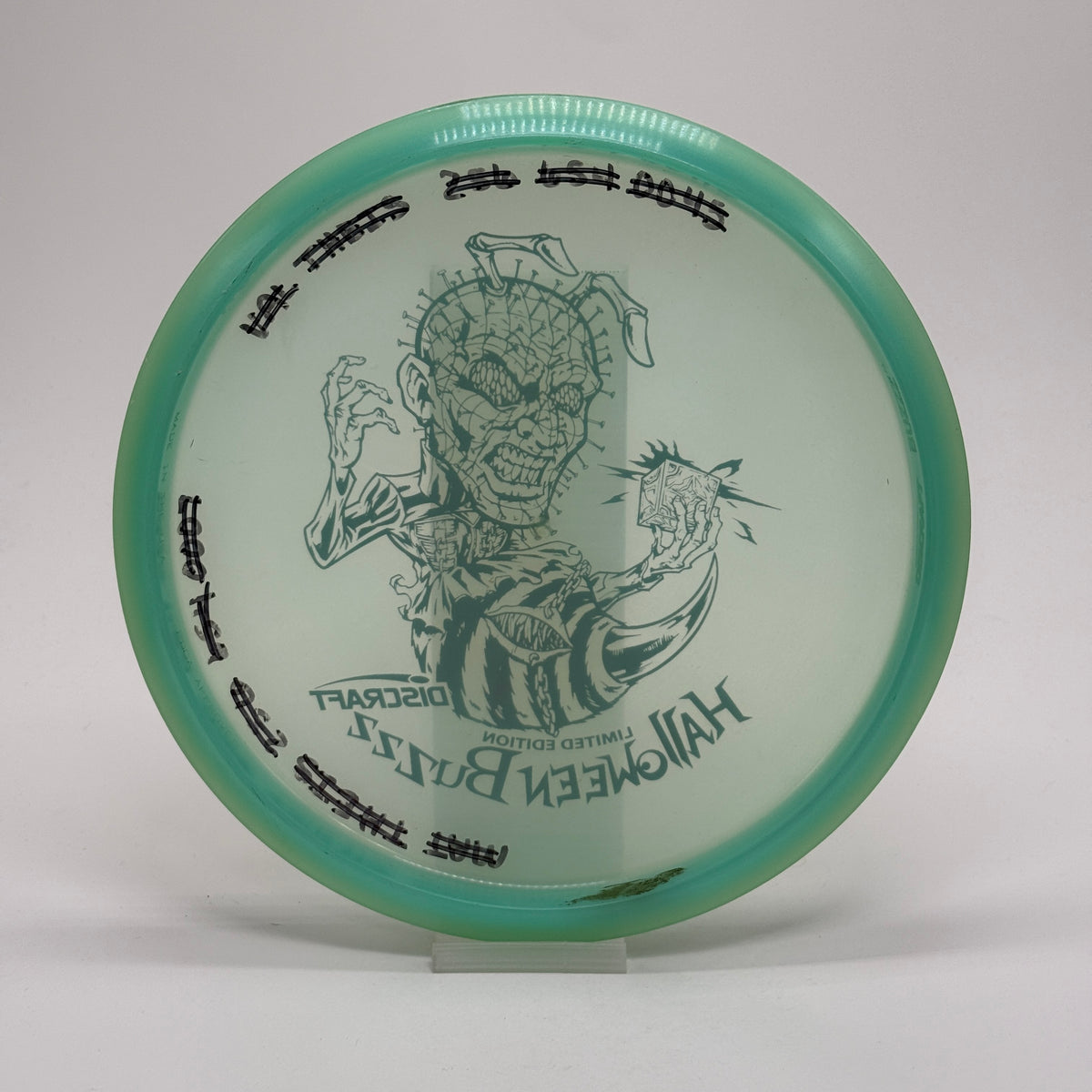 Used | Discraft Buzzz | Z Glo | 2020 Halloween Pin Head