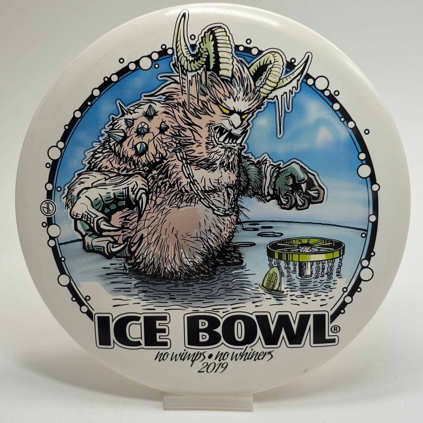 Discraft Buzzz | ESP Super Color | 2019 Ice Bowl No Whimps / No Whiners
