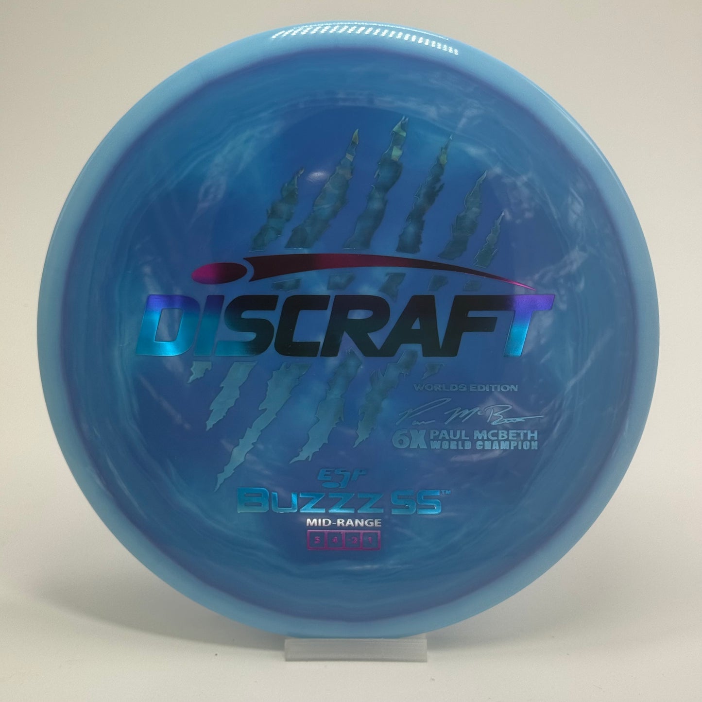 Discraft Buzzz SS | ESP | 2026 Worlds Edition 6 Claw Paul McBeth 6x World Champion