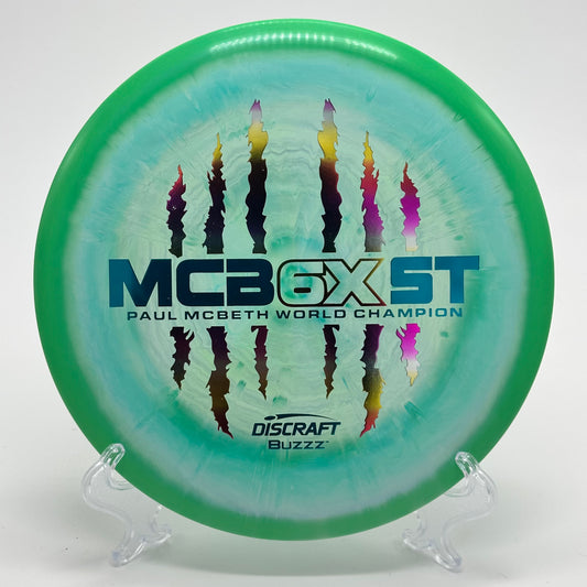Used | Discraft Buzzz | ESP | MCB6XST Paul McBeth 6x World Champion 6 Claw