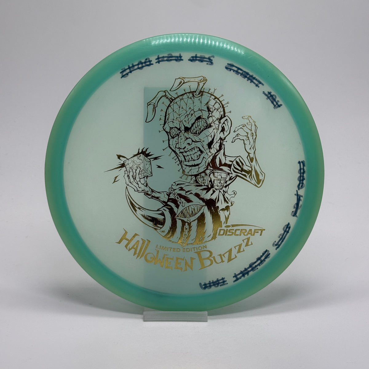 Used | Discraft Buzzz | Z Glo | 2020 Halloween Pin Head