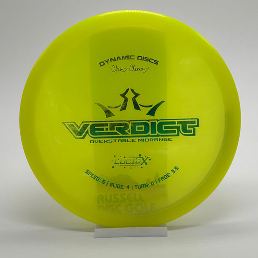 Dynamic Discs Verdict | Lucid-X Glimmer | Chris Clemons 2023 Team Series