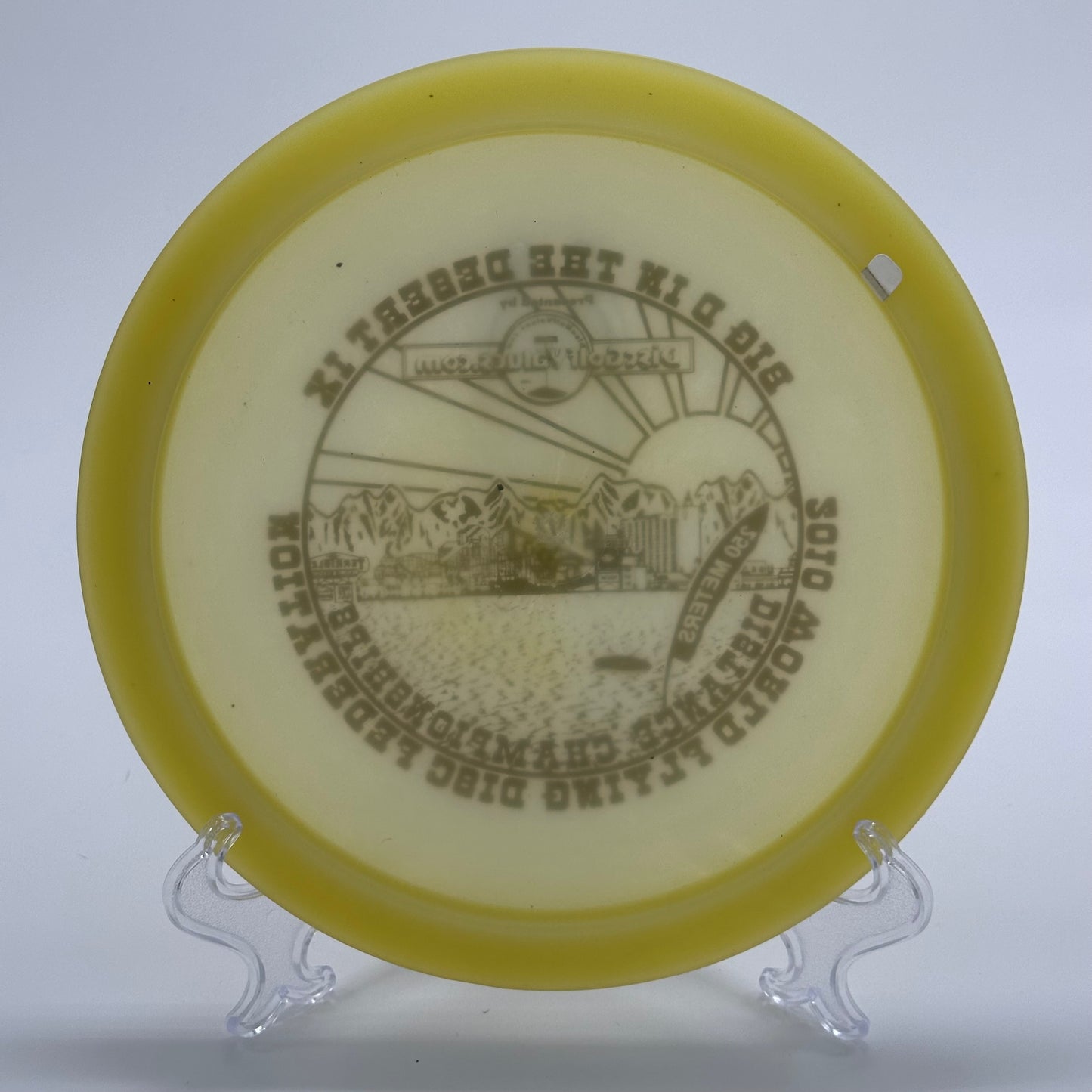 Innova Teebird | Champion Glow 11x CA Mold "Big D in the Desert IX 2010" Patent Penned