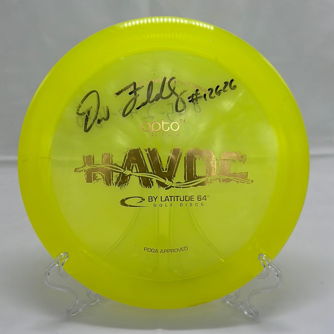 Latitude 64 Havoc - Opto Line Digi Weight PFN Dave Feldberg Signed