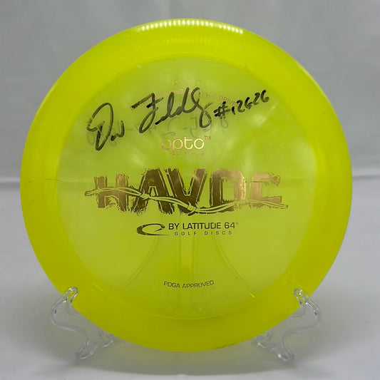 Latitude 64 Havoc - Opto Line Digi Weight PFN Dave Feldberg Signed