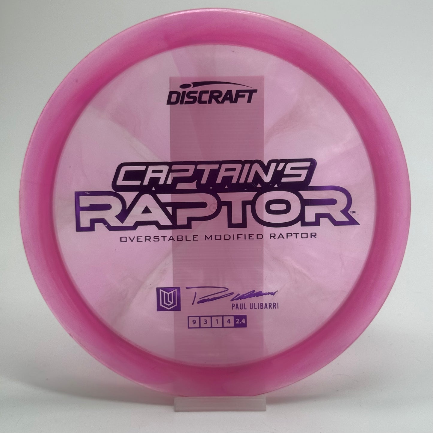 Discraft Captain's Raptor | Z Swirl | 2025 Paul Ulibarri Line