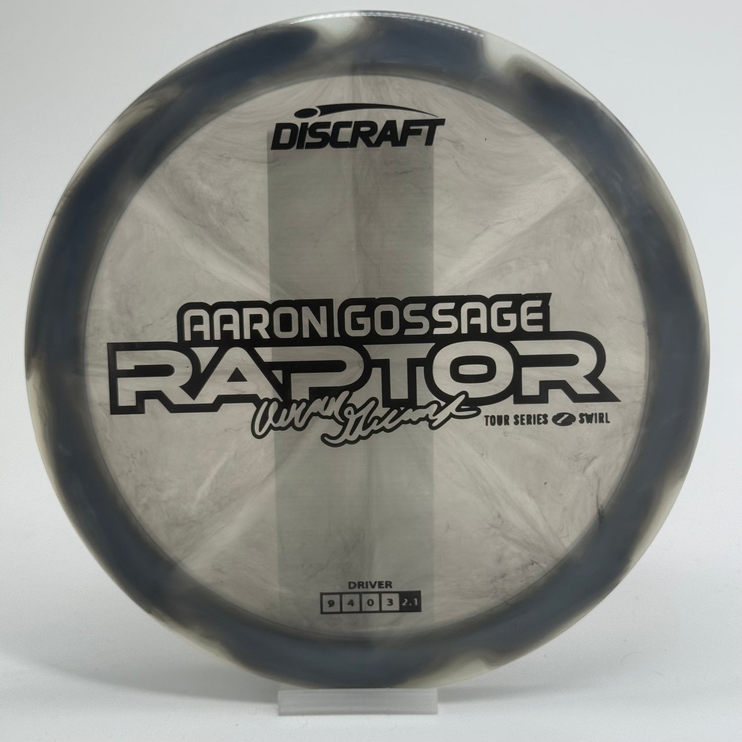 Discraft Raptor | Z Swirl | 2025 Aaron Gossage Tour Series
