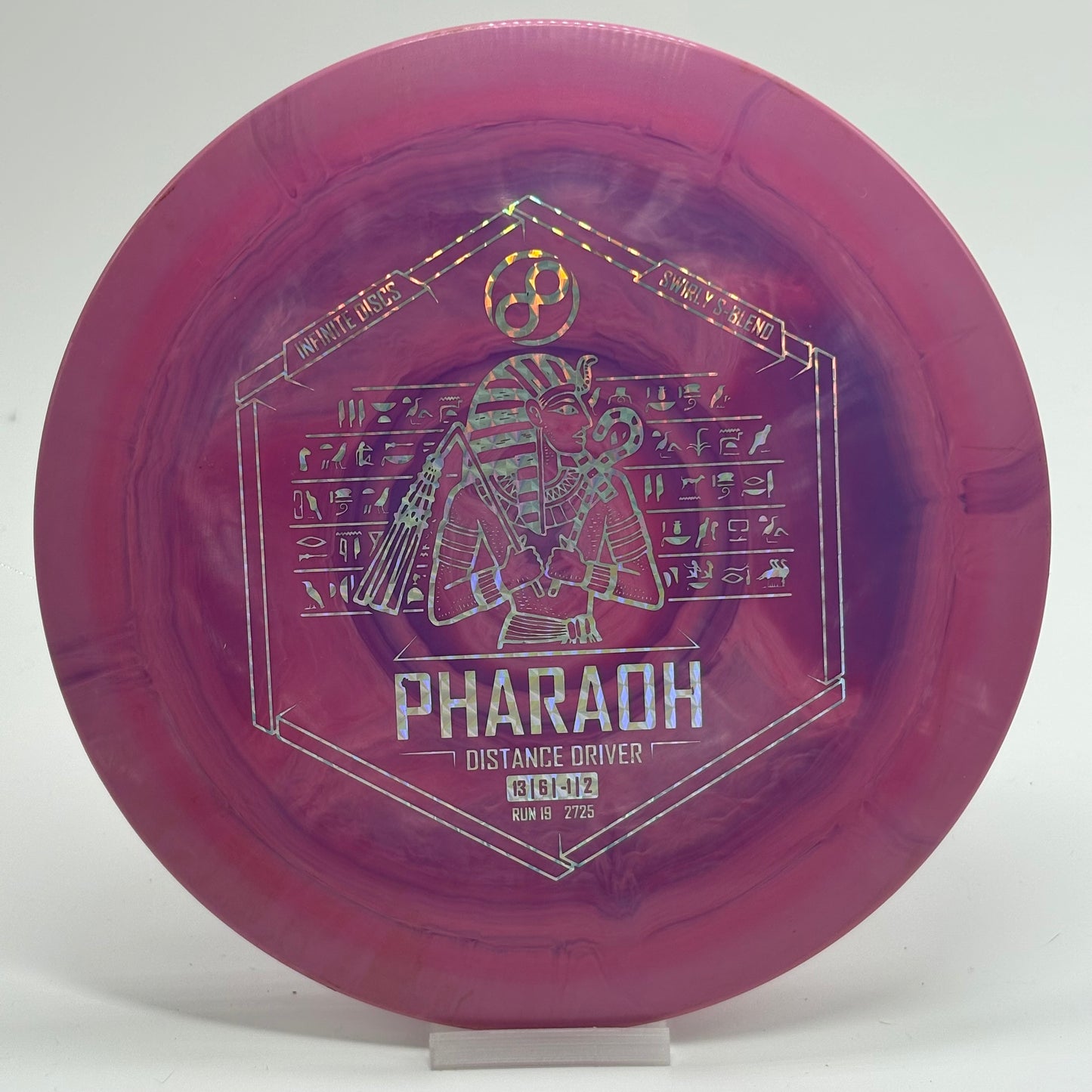 Infinite Discs Pharaoh | Swirly S-Blend | Run 19 2225