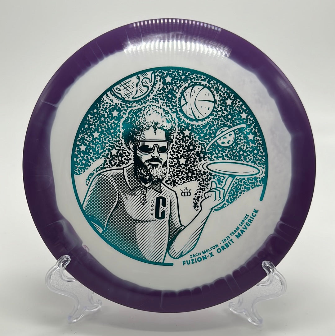 Dynamic Discs Maverick | Fuzion-X Orbit Zach Melton 2023 Team Series