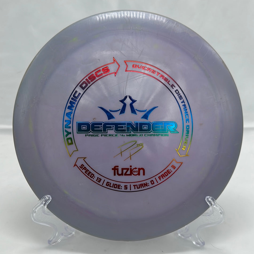 Dynamic Discs Defender Bio Fuzion Paige Pierce 4x World Champion