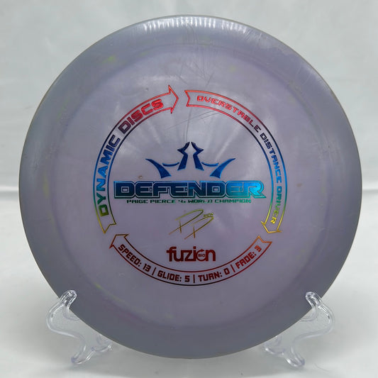 Dynamic Discs Defender Bio Fuzion Paige Pierce 4x World Champion
