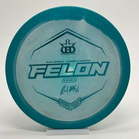 Dynamic Discs Felon Sockibomb | Fuzion Orbit Ricky Wysocki 2x World Champion