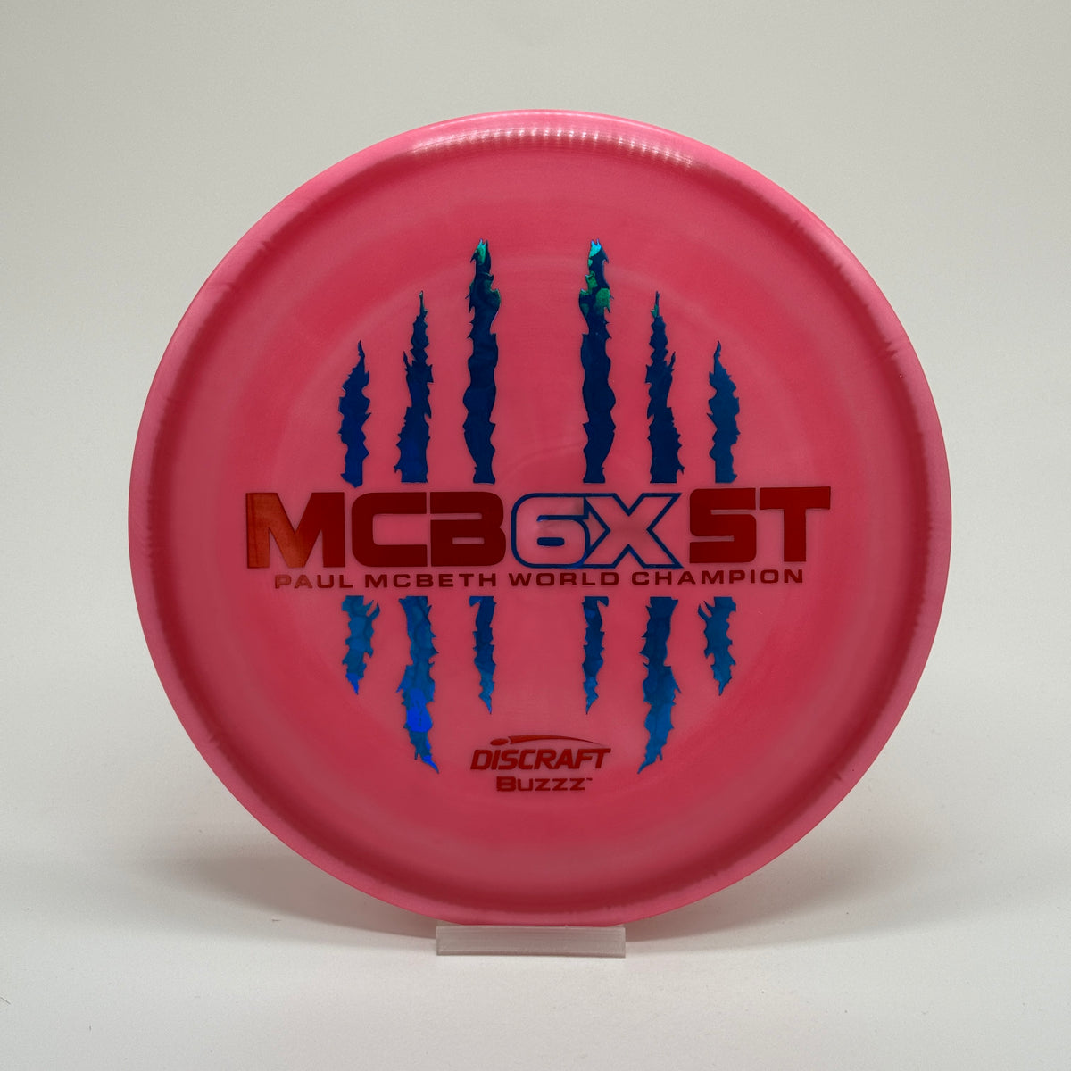 Used | Discraft Buzzz | ESP | MCB6XST Paul McBeth 6x World Champion 6 Claw