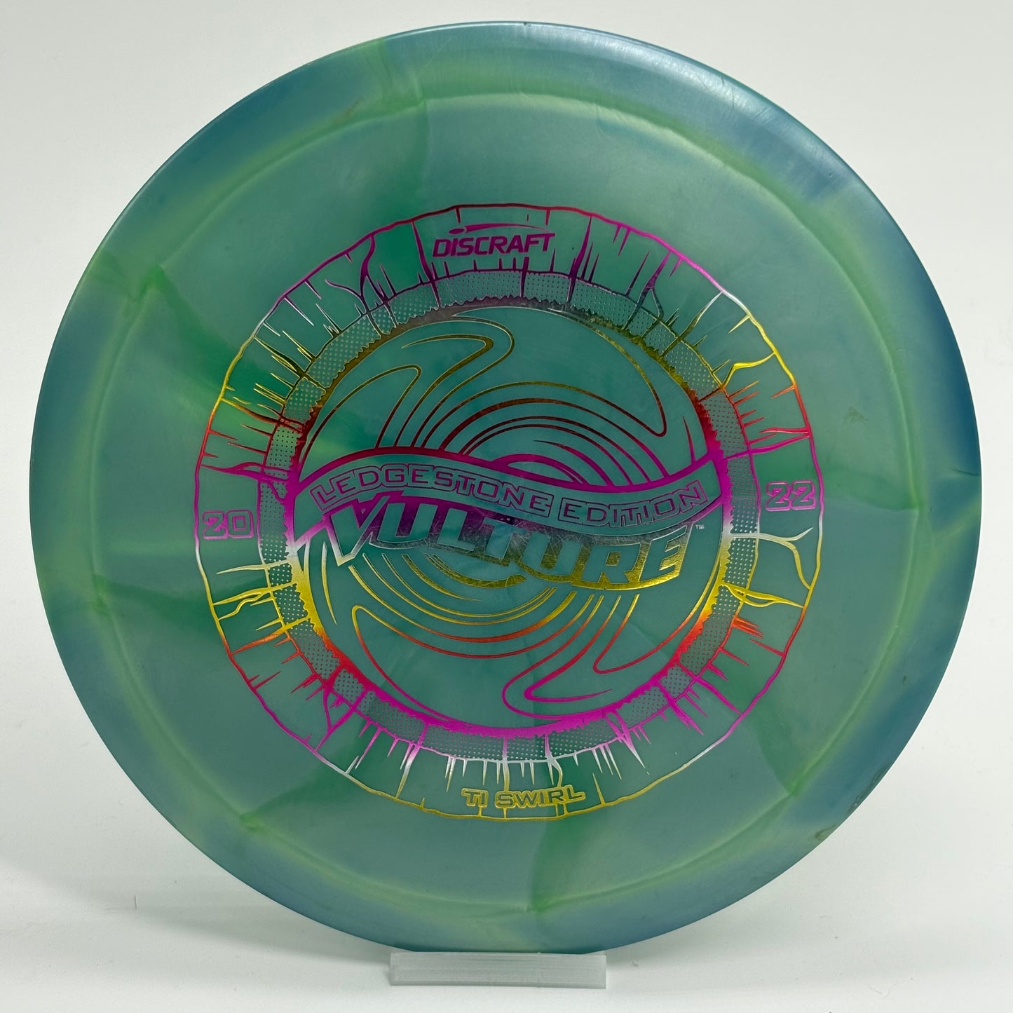 Discraft Vulture | Titanium Ti Swirl | Ledgestone 2022 Edition