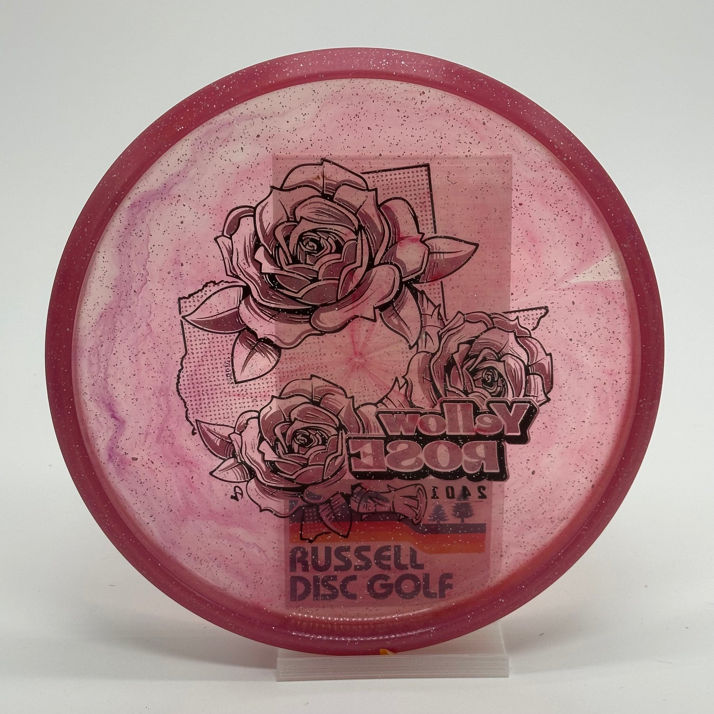 Lone Star Disc Yellow Rose | Founders | Artist Series