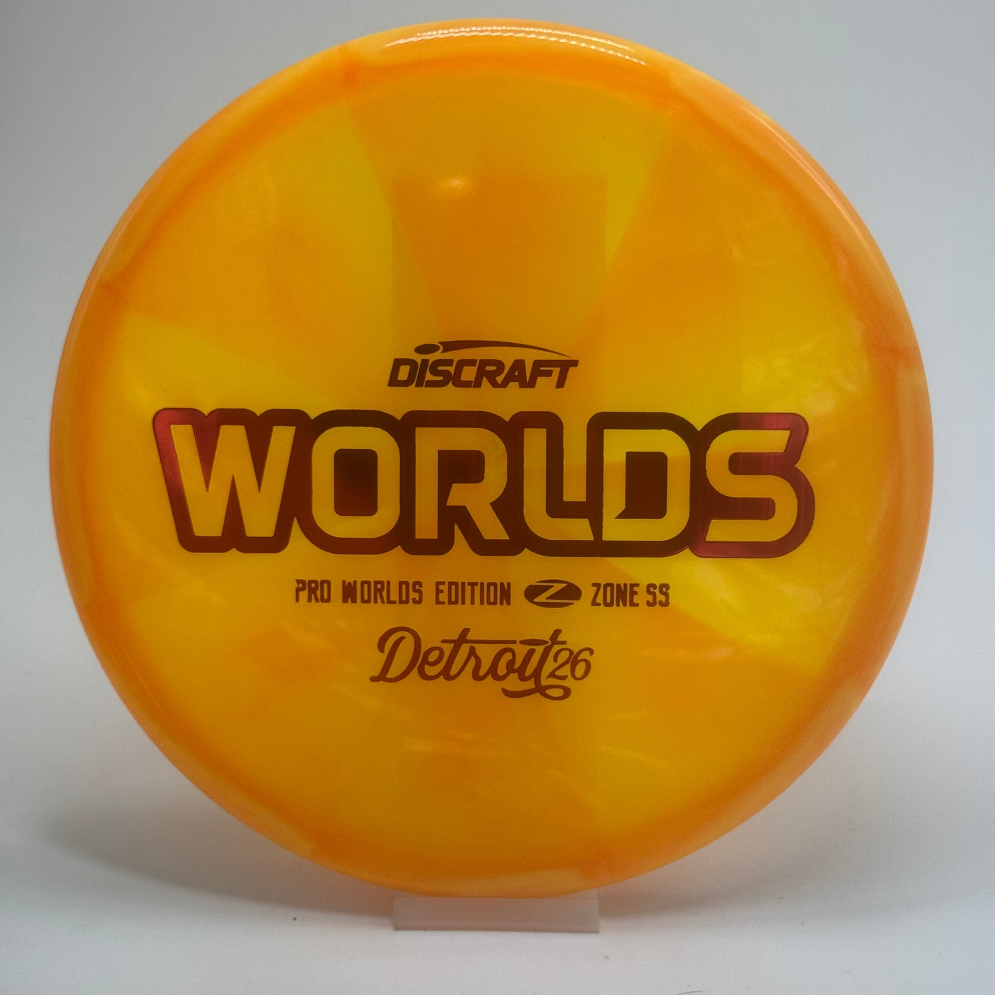 Discraft Zone SS | Z Swirl | 2026 Pro Worlds Edition