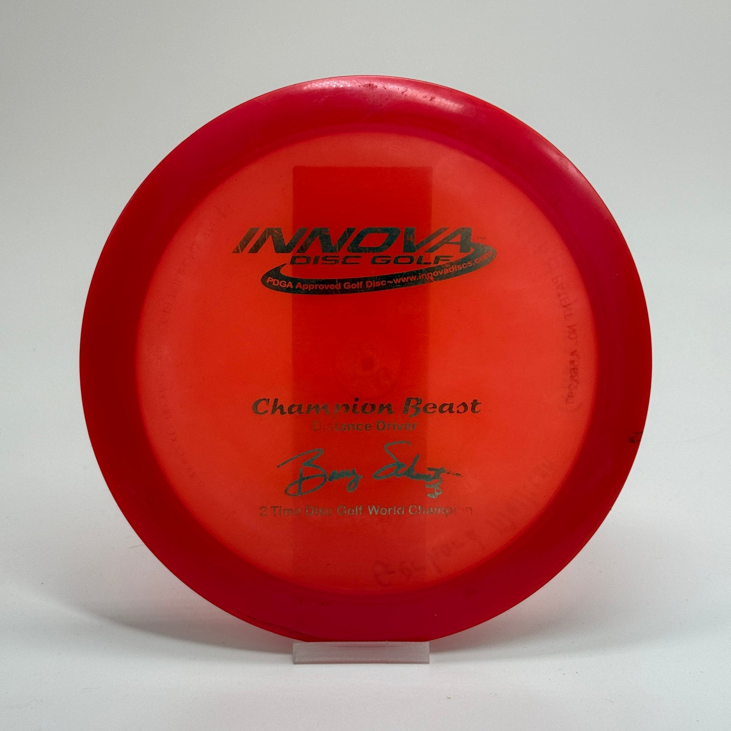 Used | Innova Beast | Champion | Barry Schultz 2x World Champion | PFN Patent