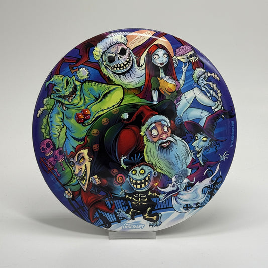 Used | Discraft Buzzz | Super Color ESP | The Nightmare Before Christmas By Brian Allen Flyland Designs