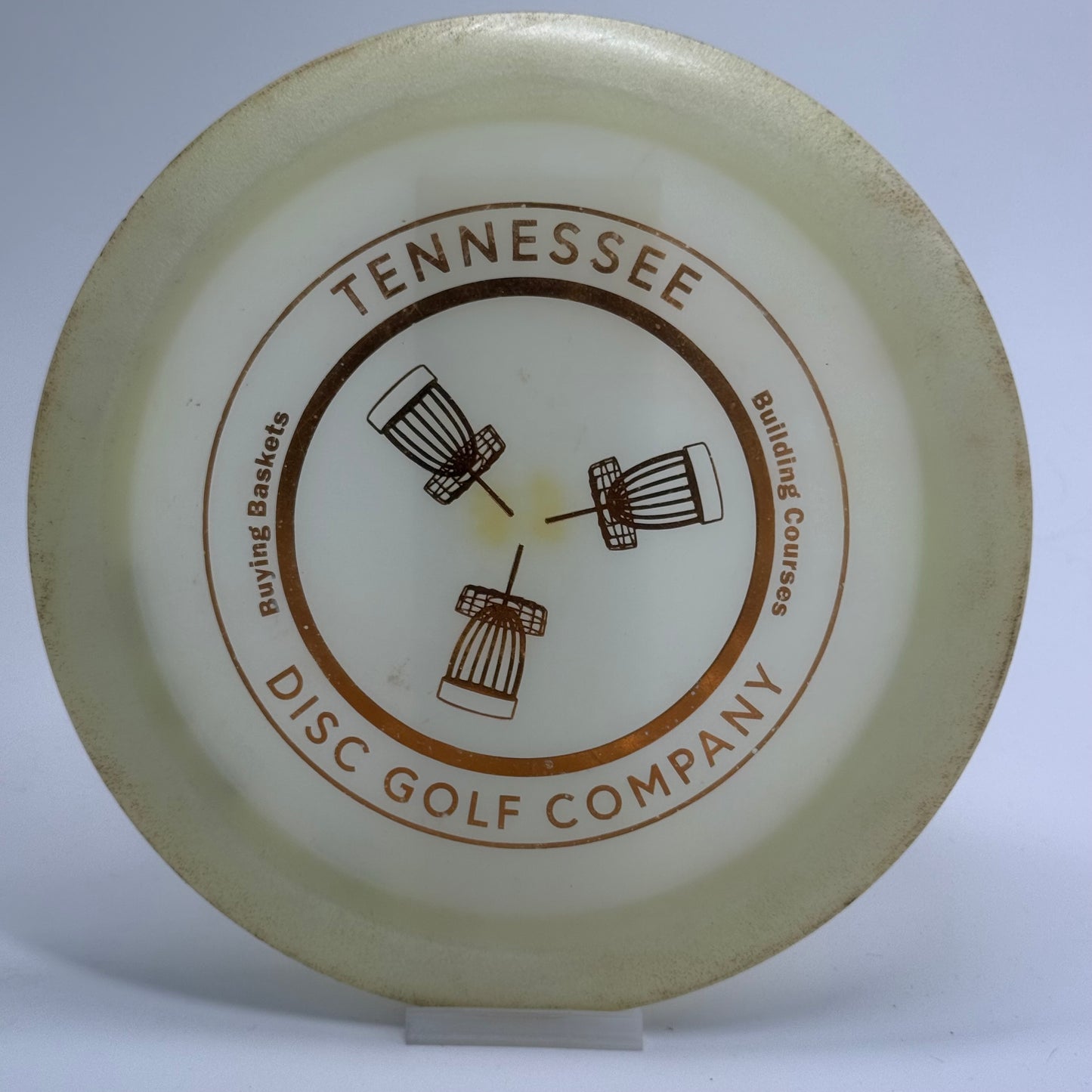 Innova Boss | Glow Champion | Tennessee Disc Golf Company | Penned