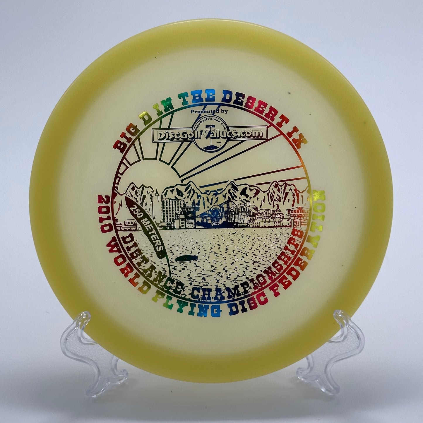 Innova Teebird | Champion Glow 11x CA Mold "Big D in the Desert IX 2010" Patent Penned