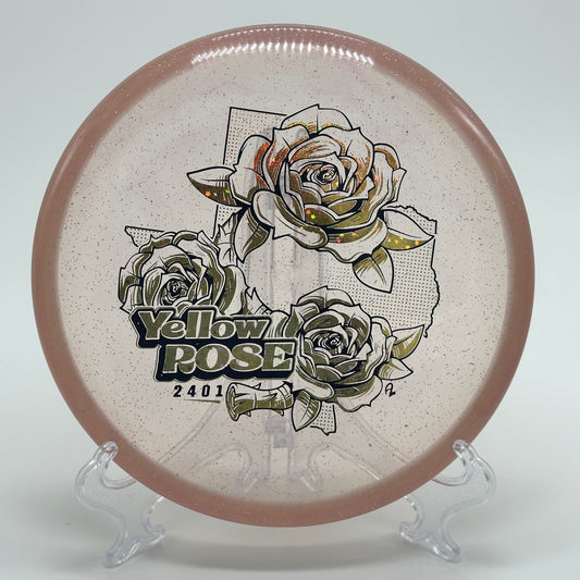 Lone Star Disc Yellow Rose | Founders Artist Series