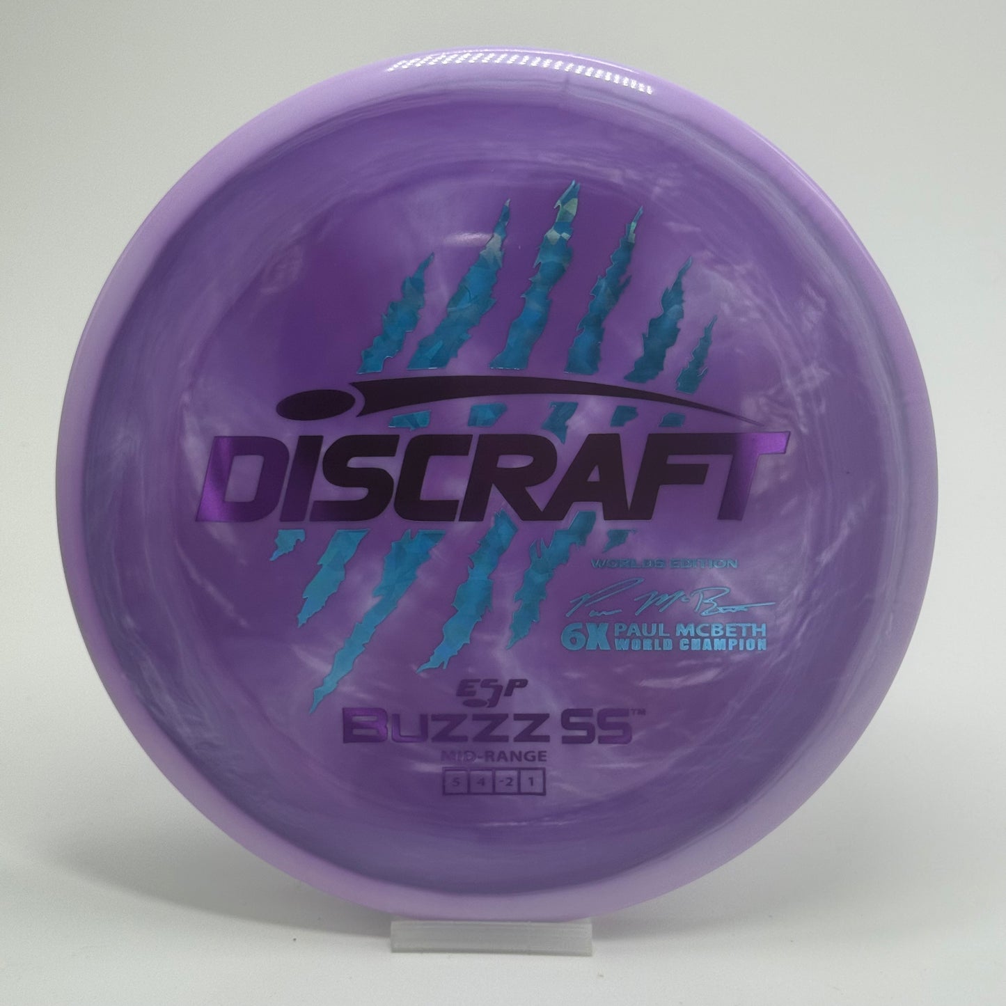 Discraft Buzzz SS | ESP | 2026 Worlds Edition 6 Claw Paul McBeth 6x World Champion