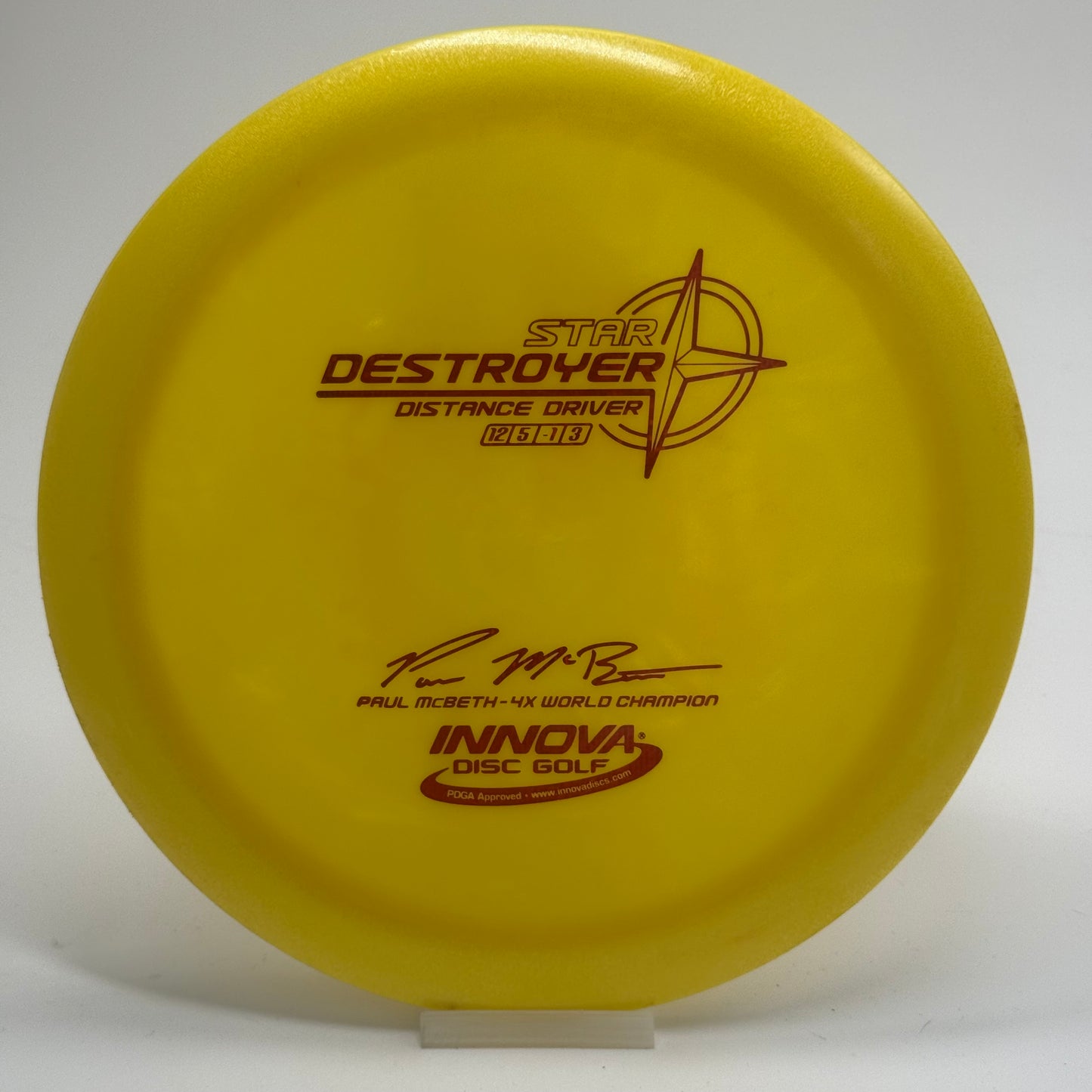 Innova Destroyer | Star | Paul McBeth 4x World Champion | Flat Wing